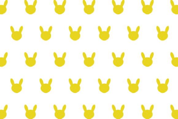 Bunny Patterns Glyph – 3: Versatile Vector Illustrations for Every Creative Need