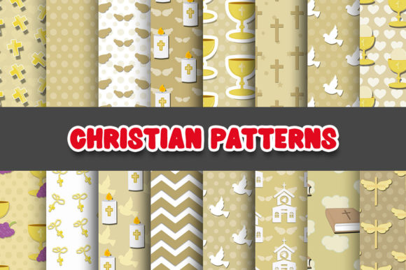 Christian Digital Papers Patterns