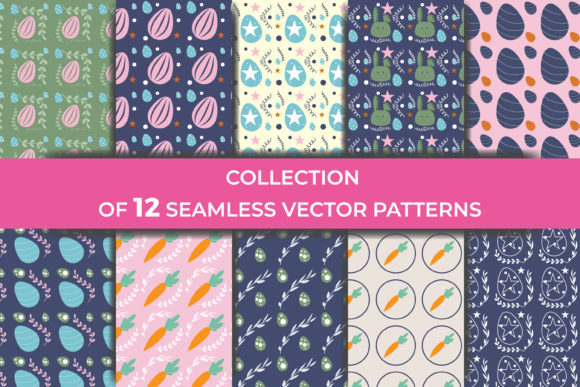 Cute Easter Patterns Design 10 Page: Real Ways to Use This Spring Pattern Set