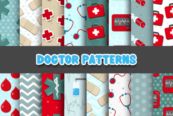 Doctor Digital Papers Patterns for Creative Projects