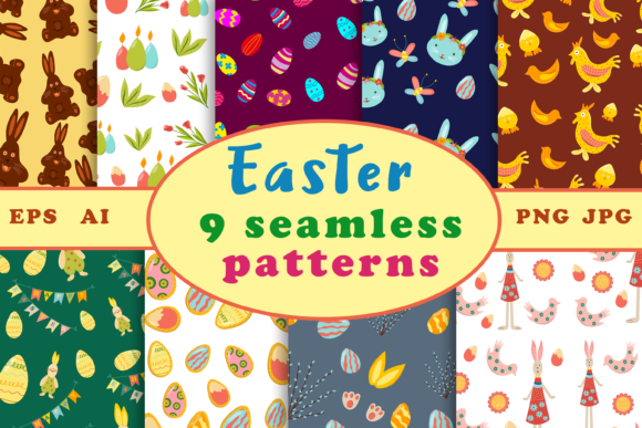 Easter Seamless Patterns: Practical Ways to Use Them in Your Projects This Season