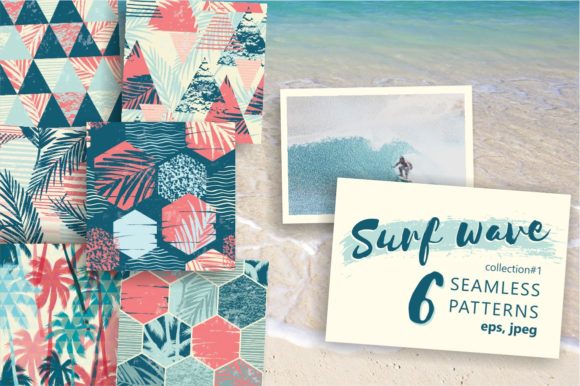 Surf Wave 6 Seamless Patterns: A Practical Evaluation for Design-Driven Projects