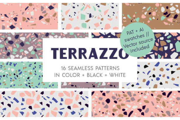 Terrazzo Patterns Pack: A Complete Guide to Seamless Vector and Raster Design Assets