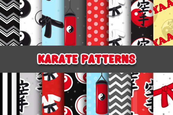 The Art of Discipline: How Karate Digital Paper Patterns Bring Martial Arts to Creative Projects